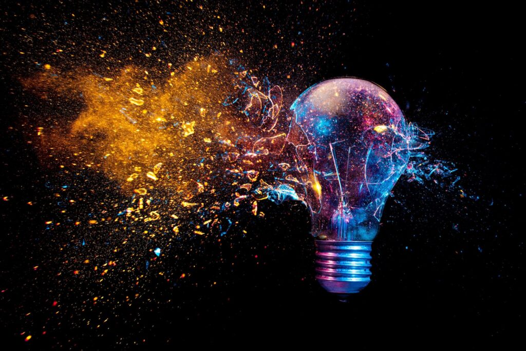 light bulb, light bulb idea, Creative thinking ideas, lightbulb brain