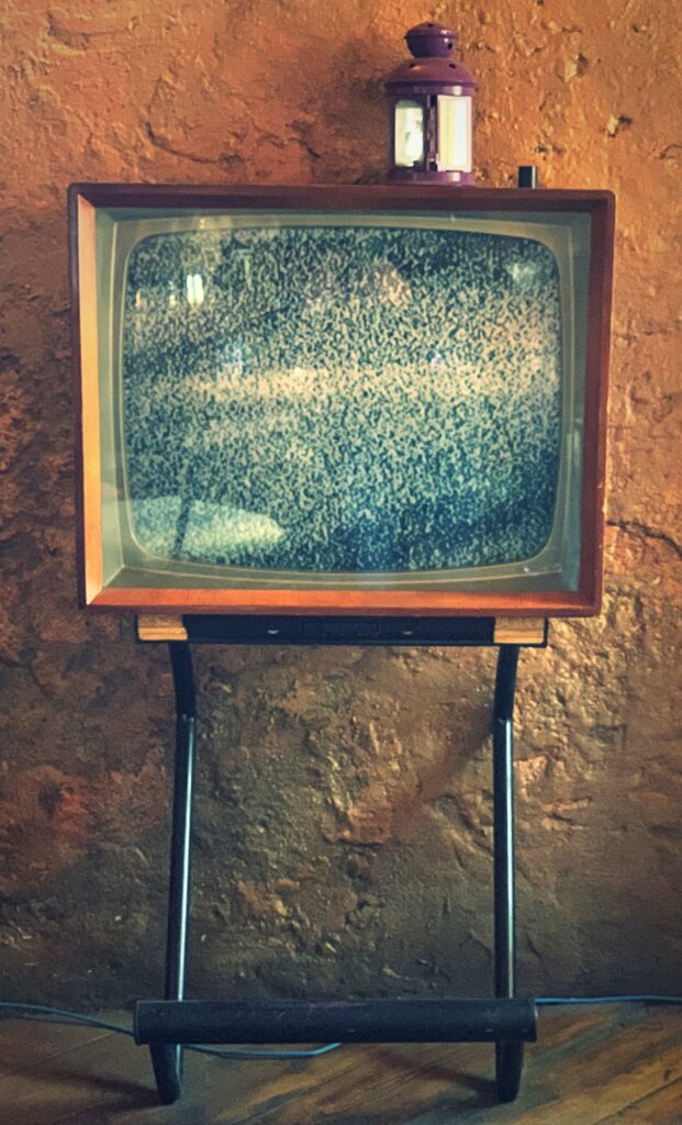 An old TV